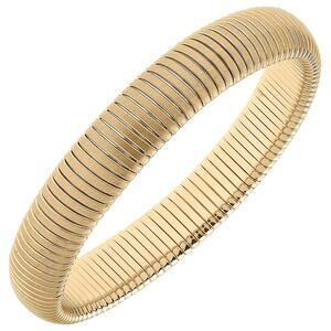 Florence Watchband Bangle Satin Gold
